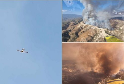 Πυρκαγιά στην επαρχία Λεμεσού: Άρχισαν τ...